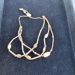 Kendra Scott Rose Gold-Tone Layered Beaded Bracelet Set